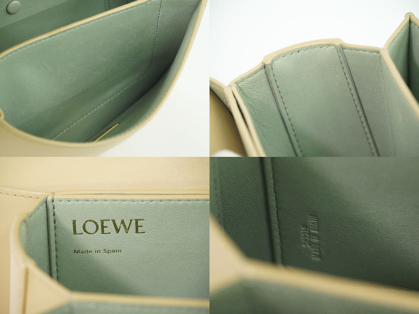 LOEWE ゴヤ スモール ショルダーバッグ ベージュ