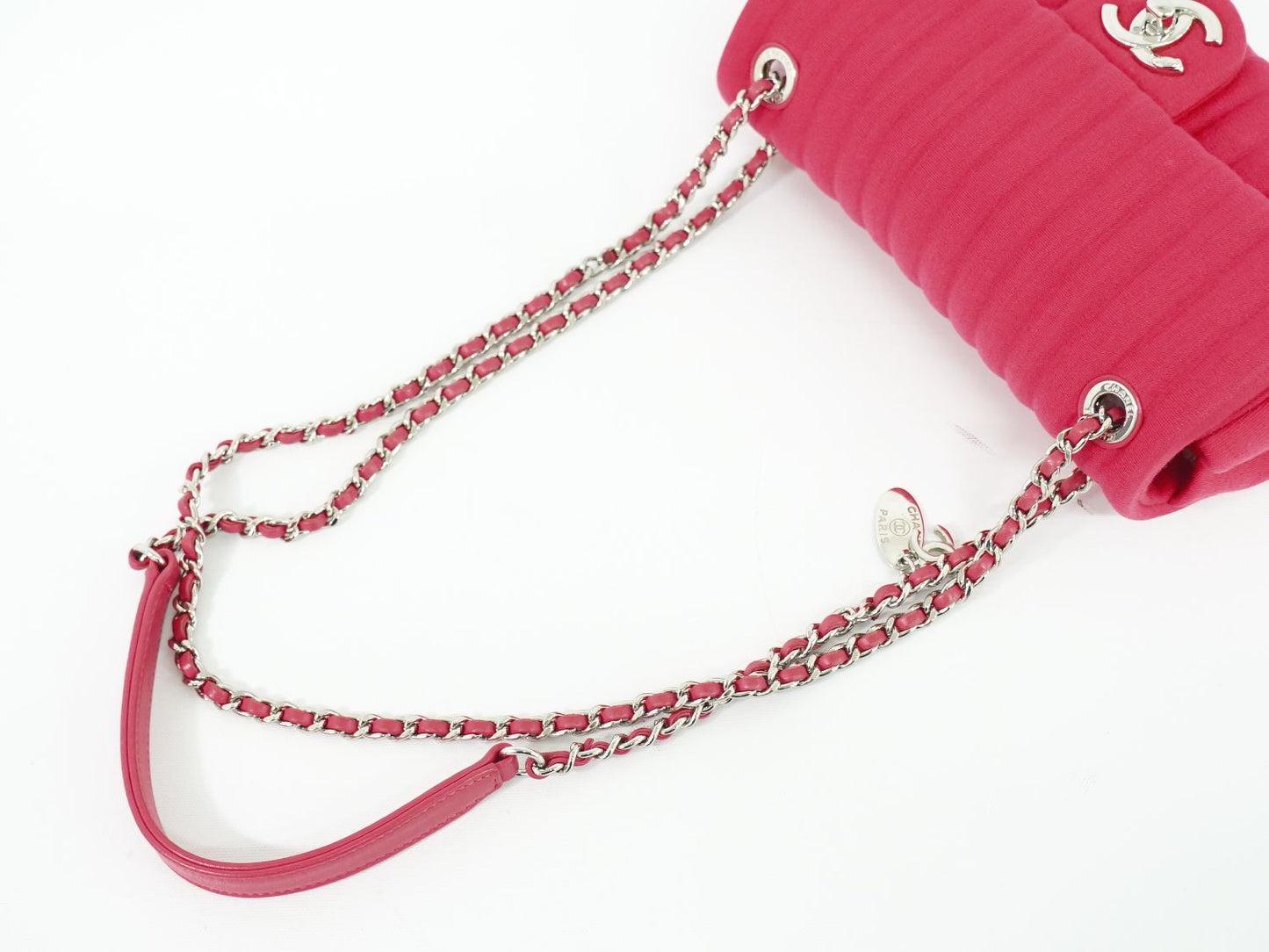 CHANEL マドモアゼル ココマーク ショルダーバッグ ピンク
