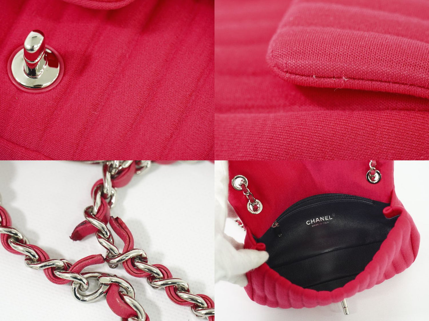 CHANEL マドモアゼル ココマーク ショルダーバッグ ピンク