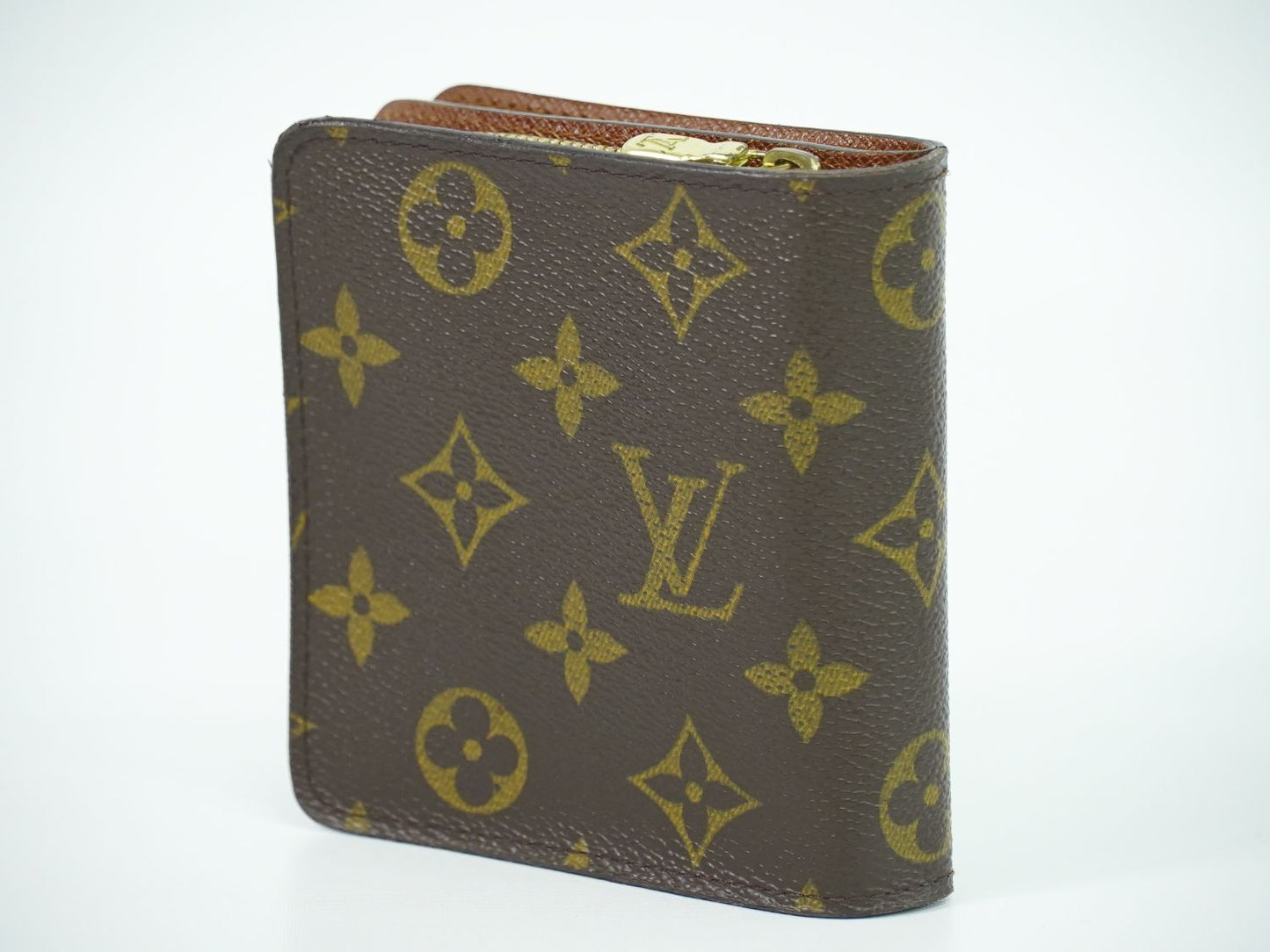 LOUIS VUITTON コンパクトジップ モノグラム 折財布 M61667