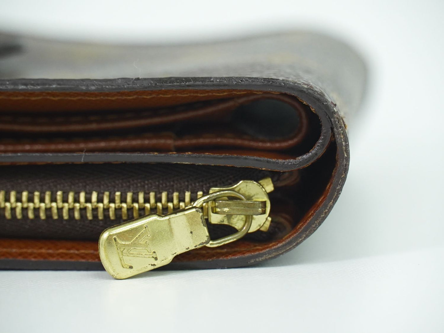 LOUIS VUITTON コンパクトジップ モノグラム 折財布 M61667