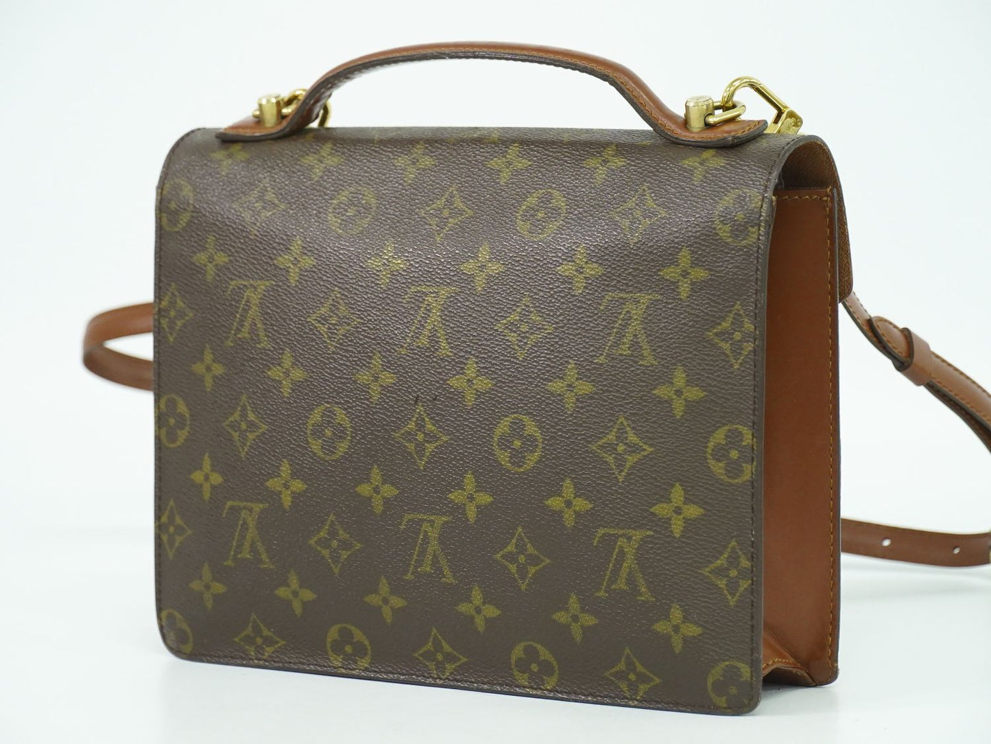 LOUIS VUITTON モンソー 26 モノグラム 2WAY ショルダーバッグ M51187