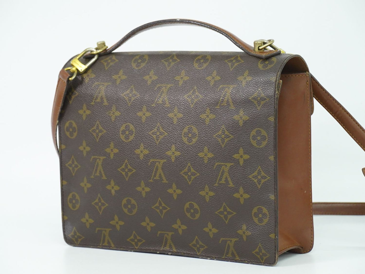 LOUIS VUITTON モンソー モノグラム 2WAY ショルダーバッグ M51185