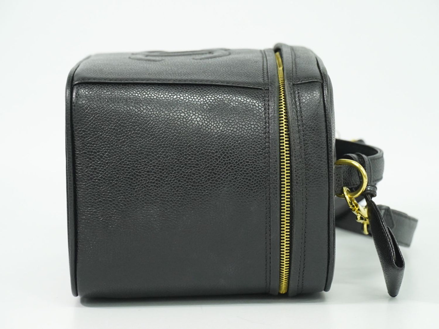 CHANEL ココマーク 2WAY バニティバッグ ブラック