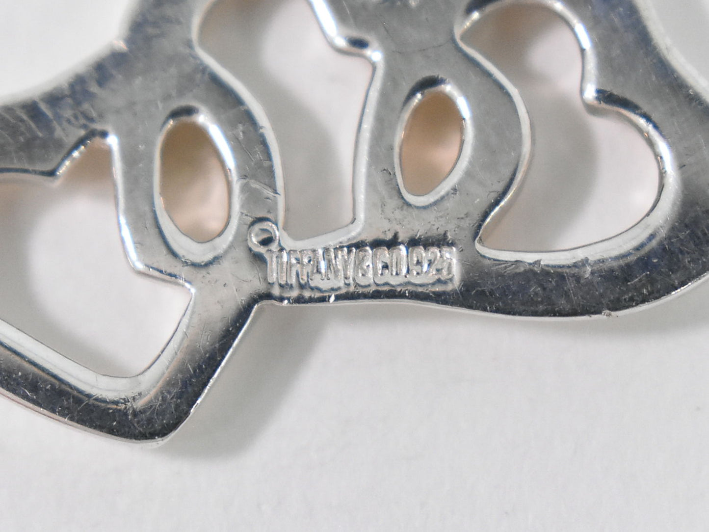 TIFFANY & Co. トリプル オープンハート 925 ネックレス シルバー