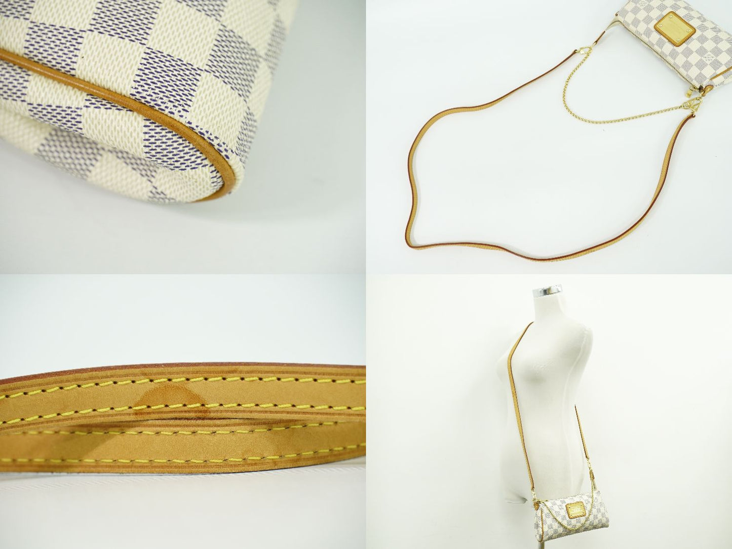LOUIS VUITTON エヴァ ダミエ アズール 2WAY ショルダーバッグ N55214