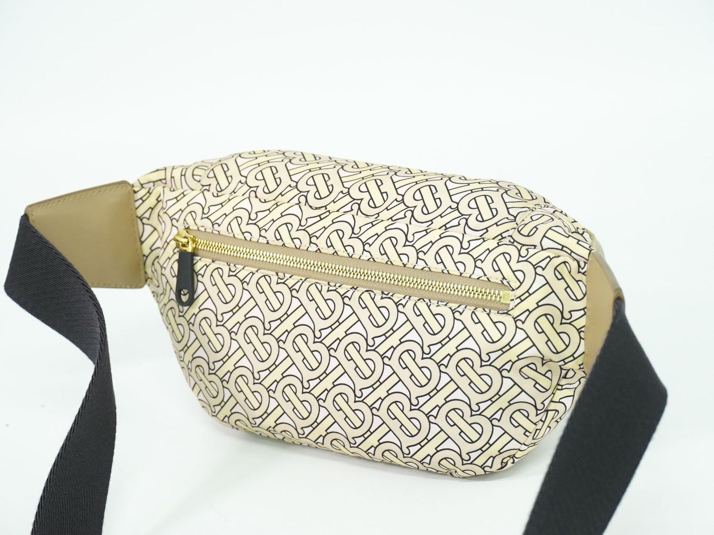 BURBERRY TBモノグラム ボディバッグ ベージュ