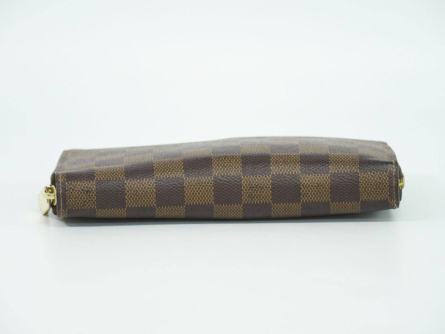LOUIS VUITTON 新型 ジッピーウォレット ダミエ エベヌ 長財布 N60046