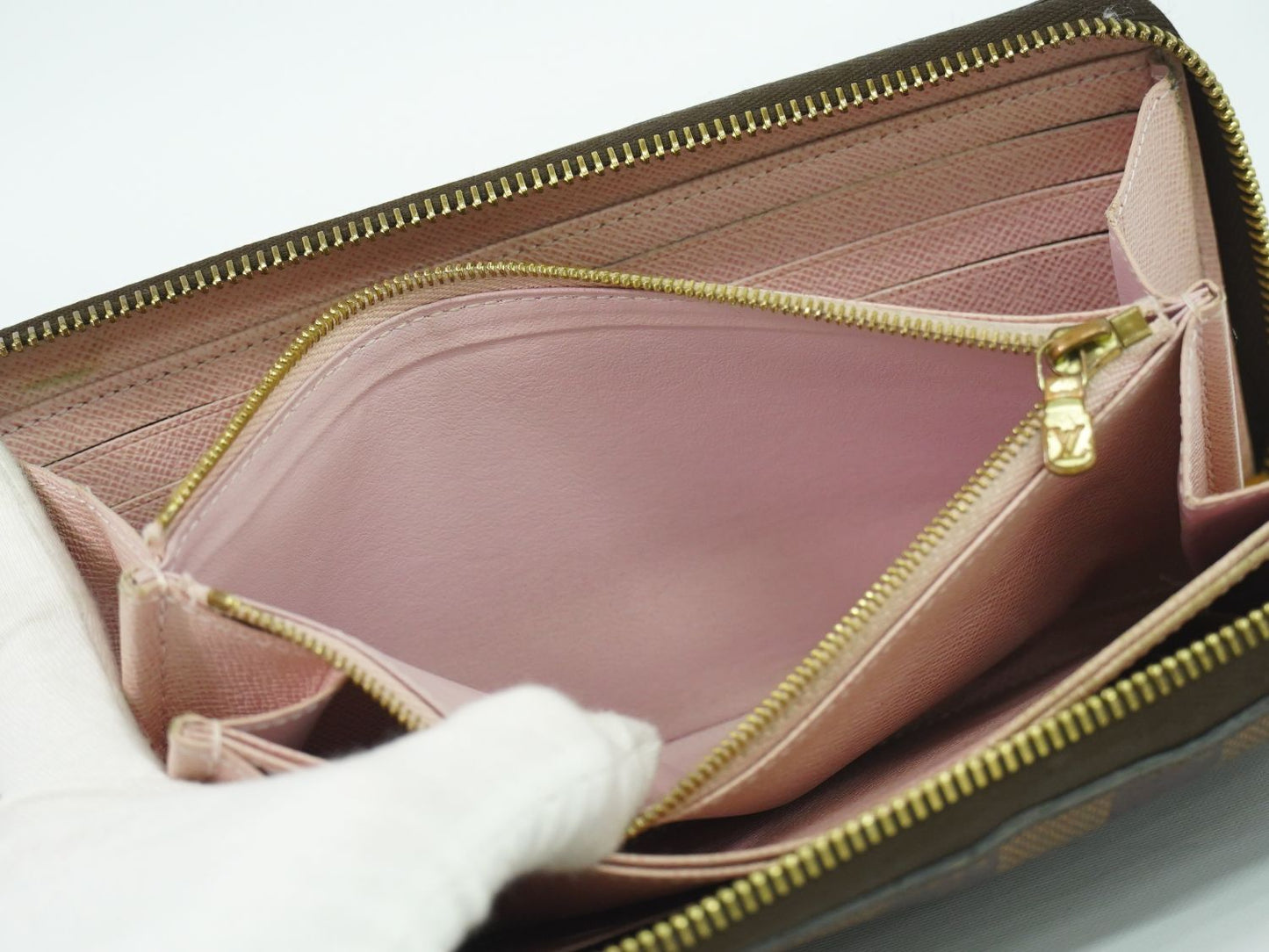 LOUIS VUITTON 新型 ジッピーウォレット ダミエ エベヌ 長財布 N60046