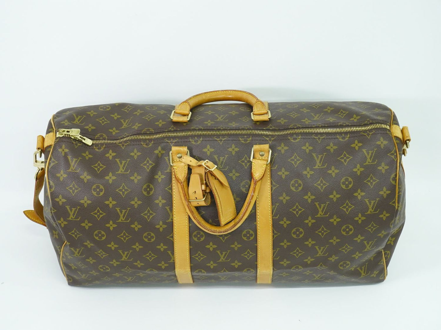 LOUIS VUITTON キーポルバンドリエール 55 モノグラム 2WAY ボストンバッグ M41414