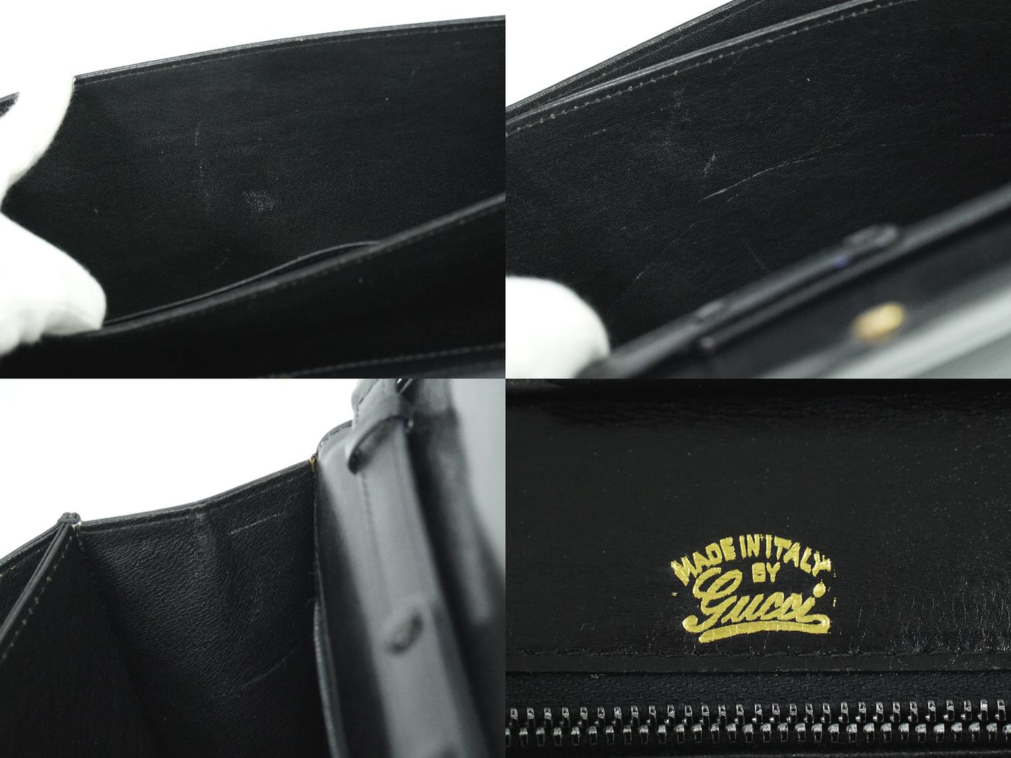 GUCCI 2WAY ショルダーバッグ ブラック