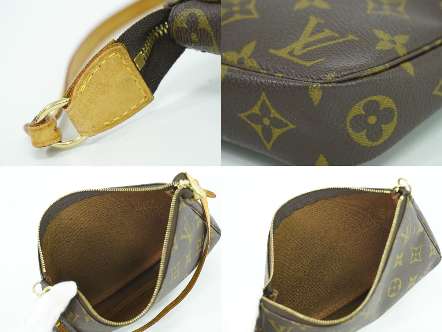 LOUIS VUITTON ポシェットアクセソワール モノグラム アクセサリーポーチ M51980