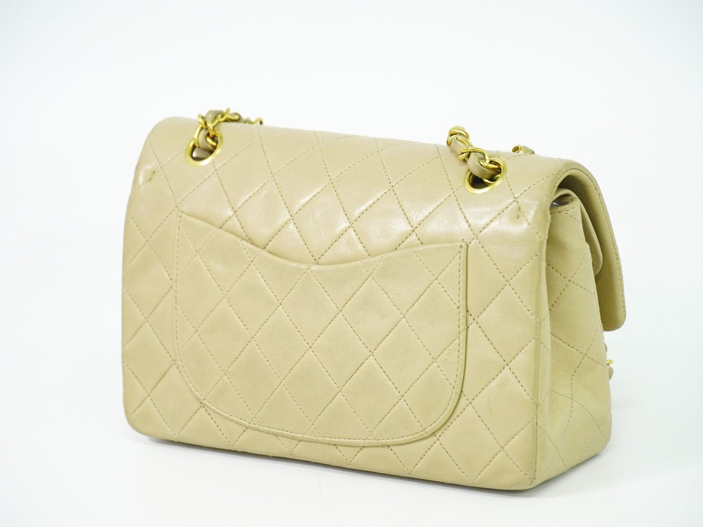 CHANEL ココマーク マトラッセ ショルダーバッグ ベージュ