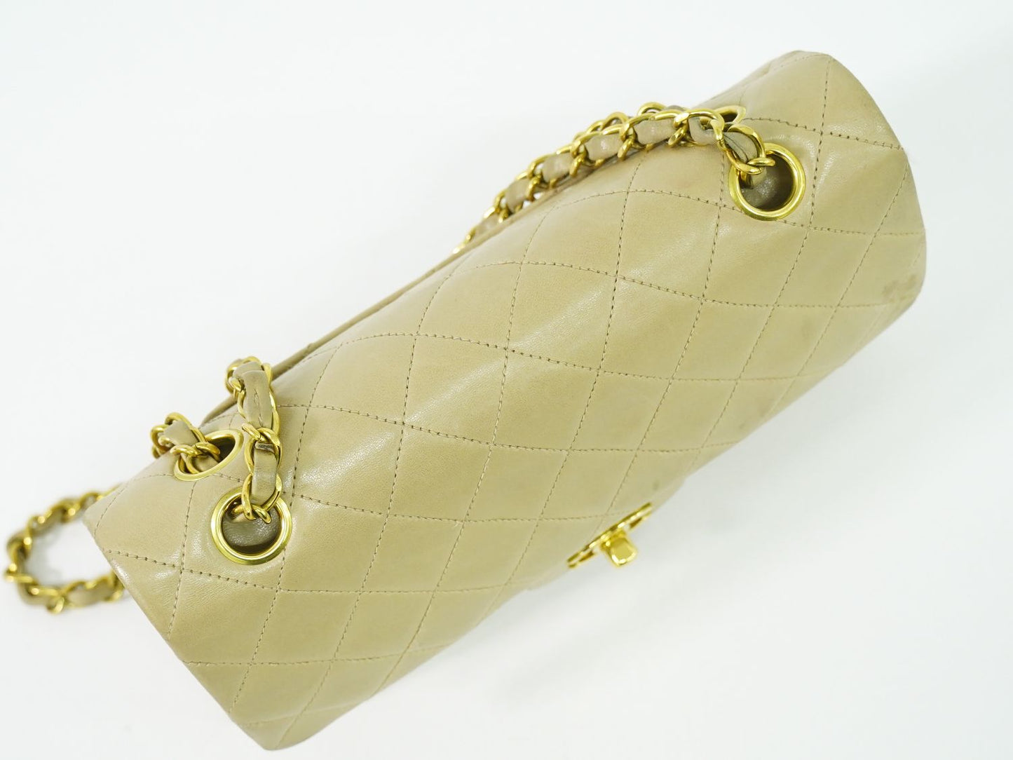 CHANEL ココマーク マトラッセ ショルダーバッグ ベージュ