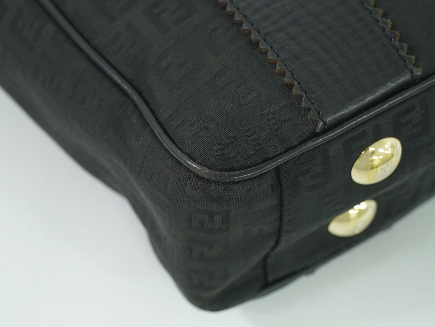 FENDI ズッキーノ トートバッグ ブラック 8BH161