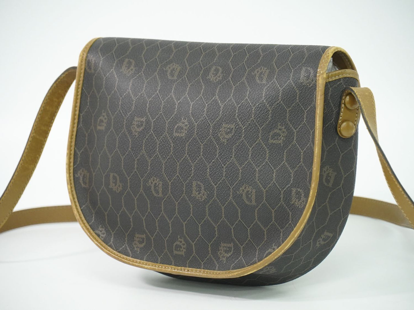Christian Dior ショルダーバッグ ブラック ブラウン