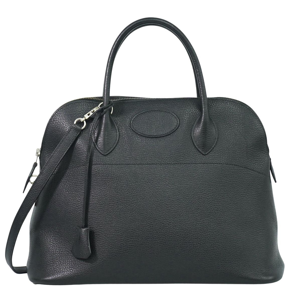 HERMES ボリード 35 2WAY ショルダーバッグ □J刻 ブラック