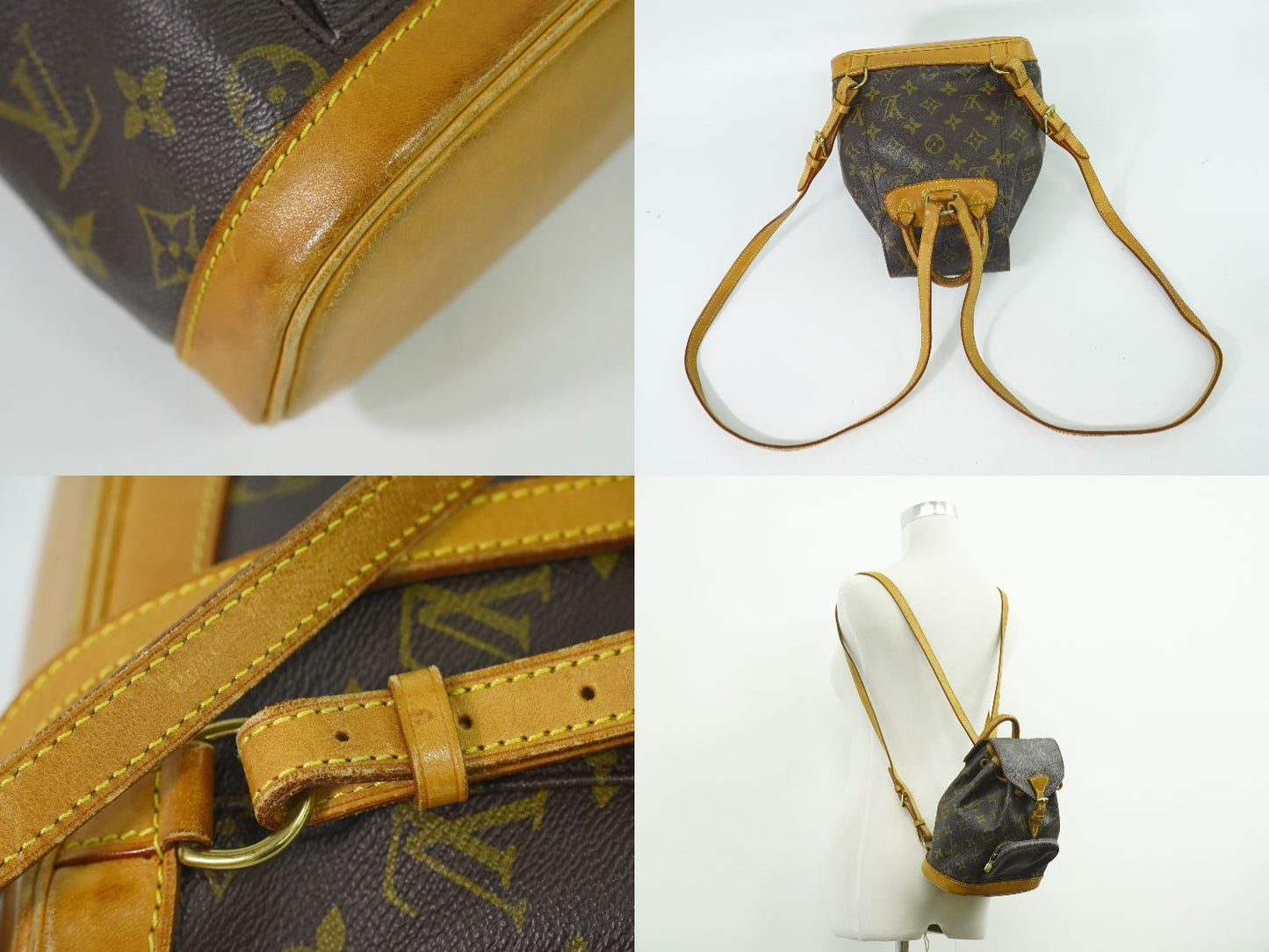 LOUIS VUITTON ミニ モンスリ モノグラム リュックサック M51137