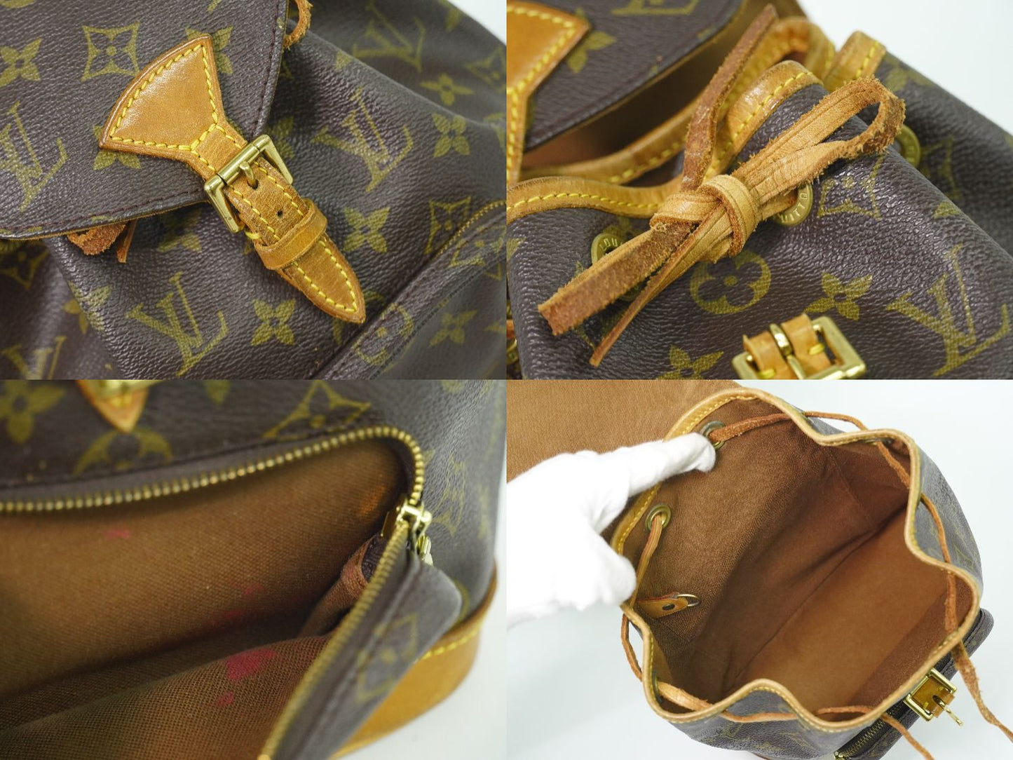 LOUIS VUITTON ミニ モンスリ モノグラム リュックサック M51137
