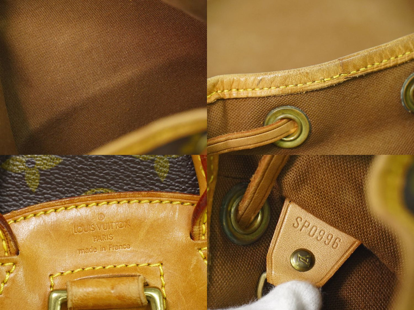 LOUIS VUITTON ミニ モンスリ モノグラム リュックサック M51137