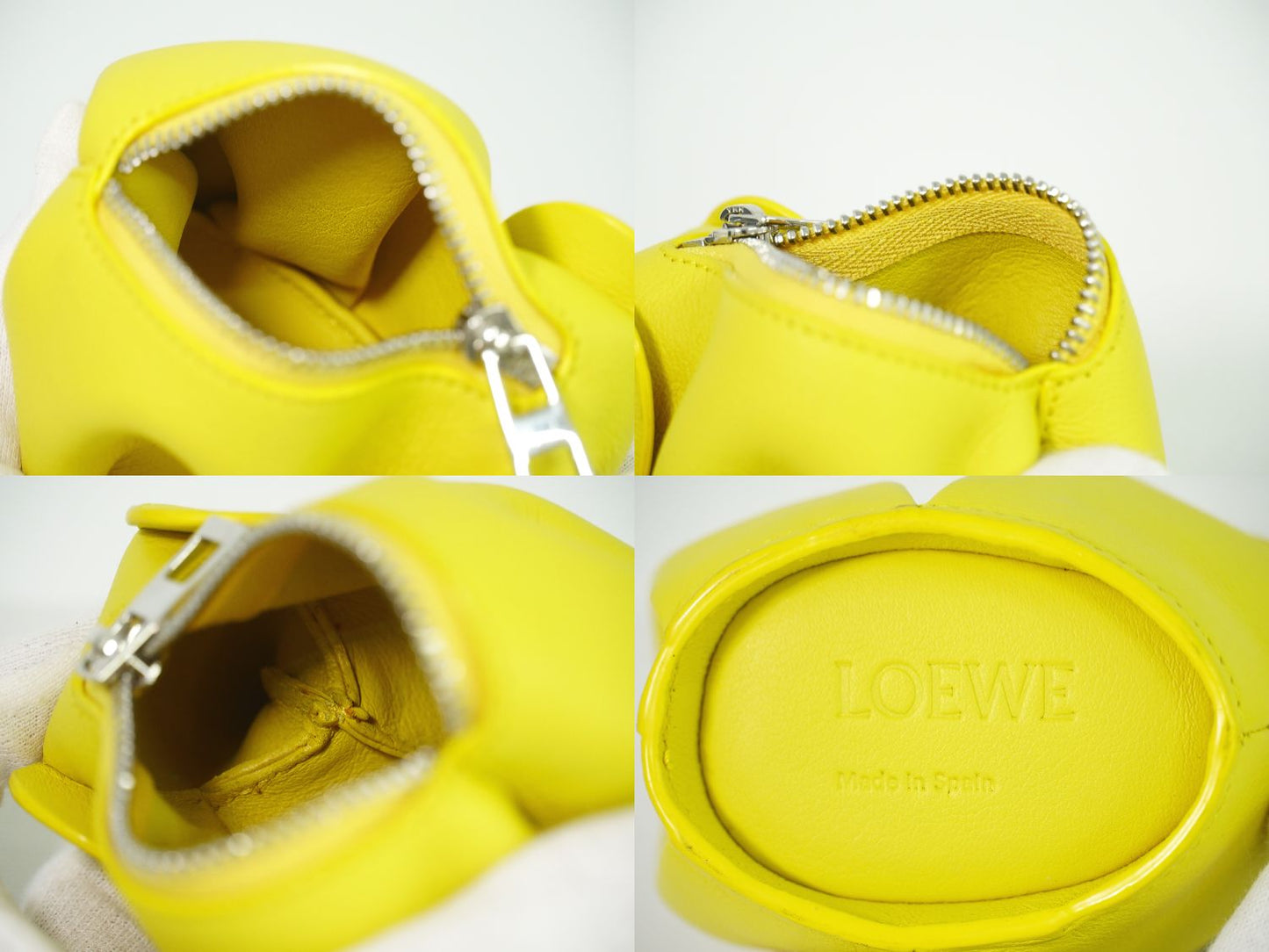 LOEWE エレファント コインケース イエロー
