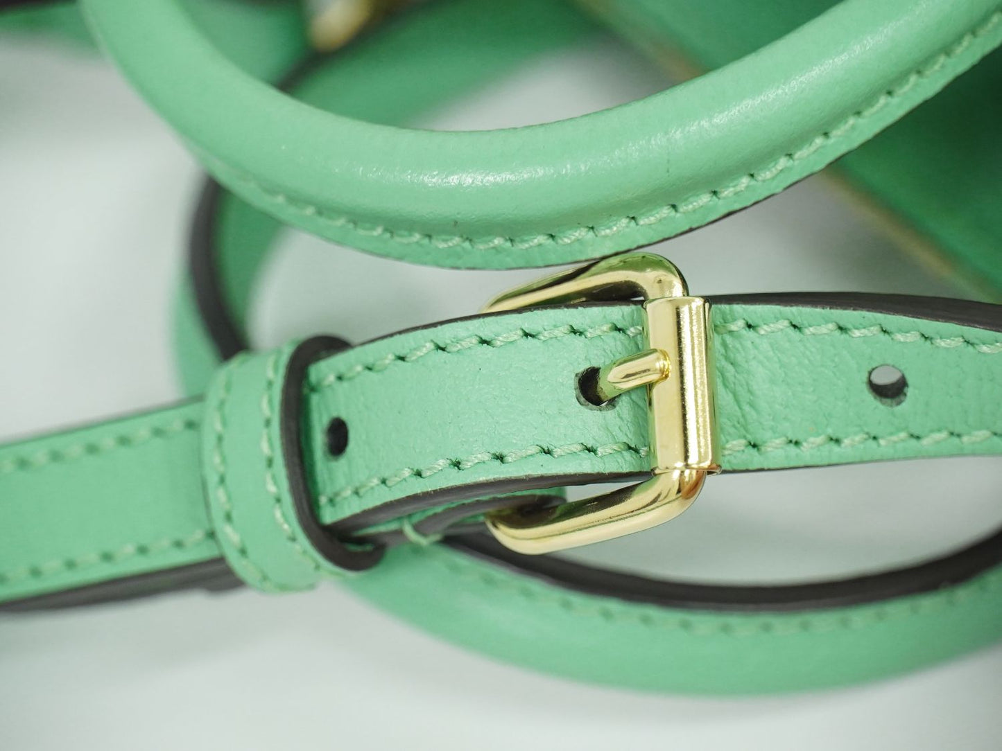 GUCCI ジャンボGG 2WAY ショルダーバッグ グリーン ベージュ 671623