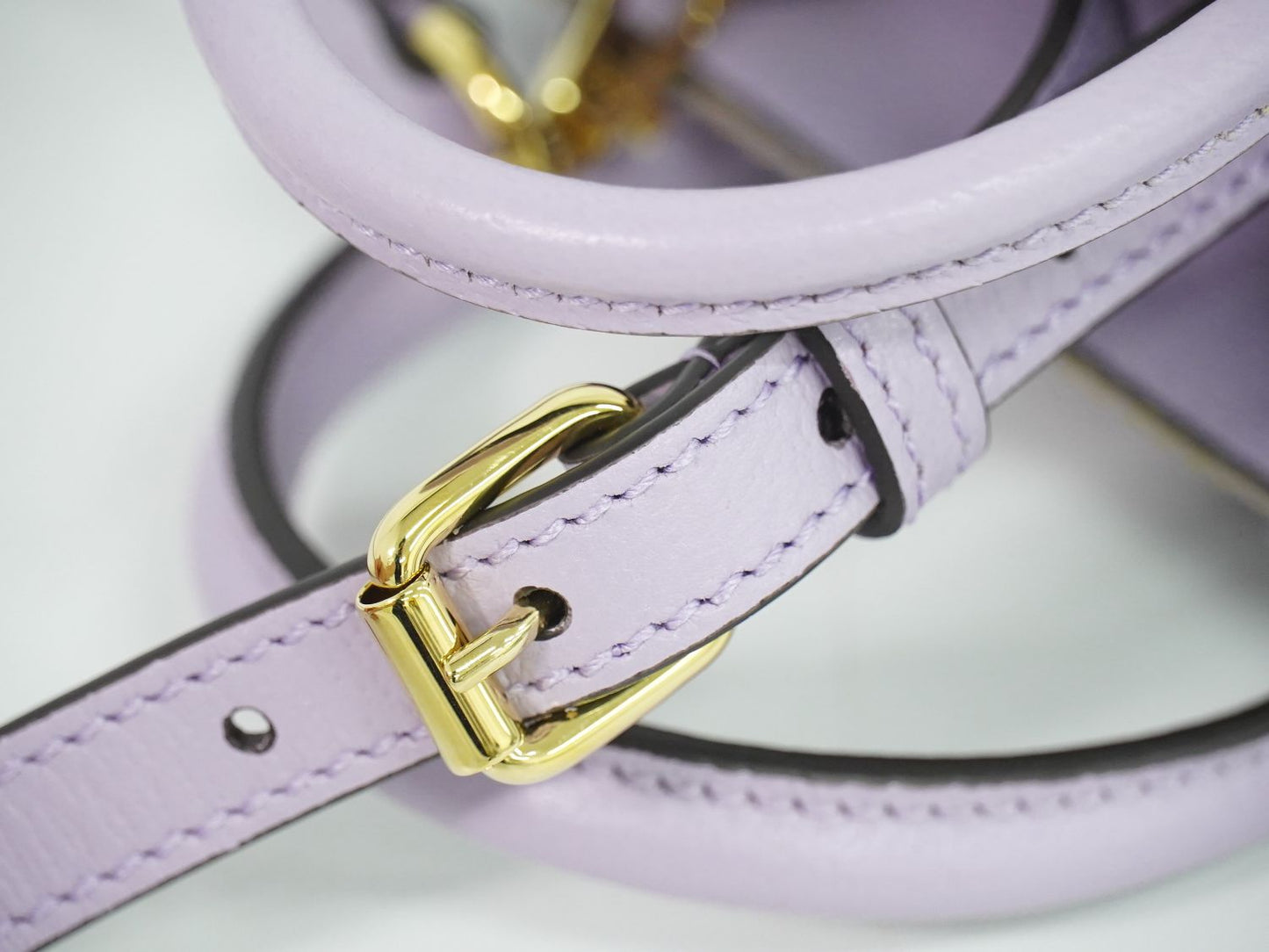GUCCI ジャンボGG 2WAY ショルダーバッグ パープル ベージュ 671623