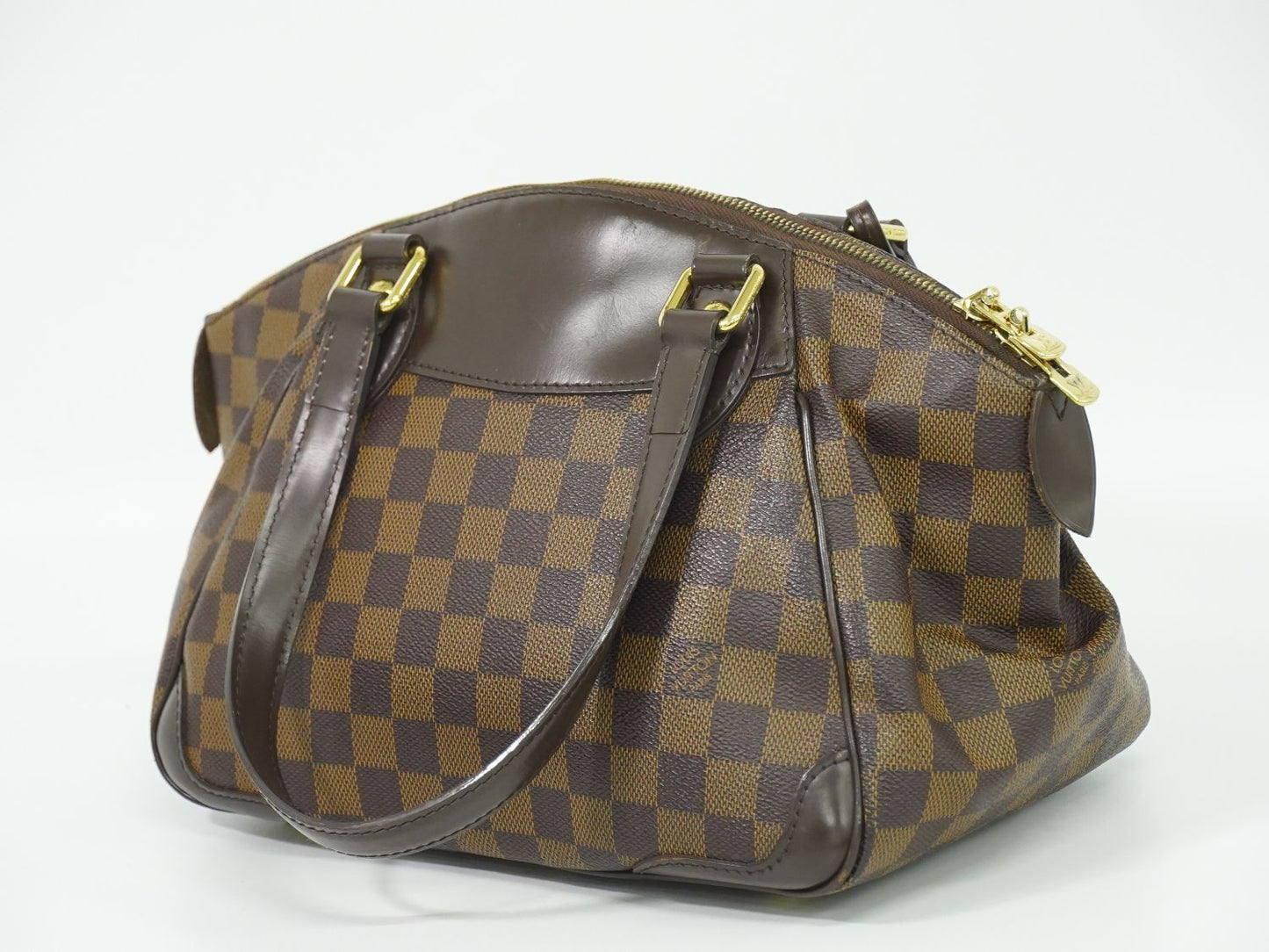 LOUIS VUITTON ヴェローナ PM ダミエ エベヌ トートバッグ N41117