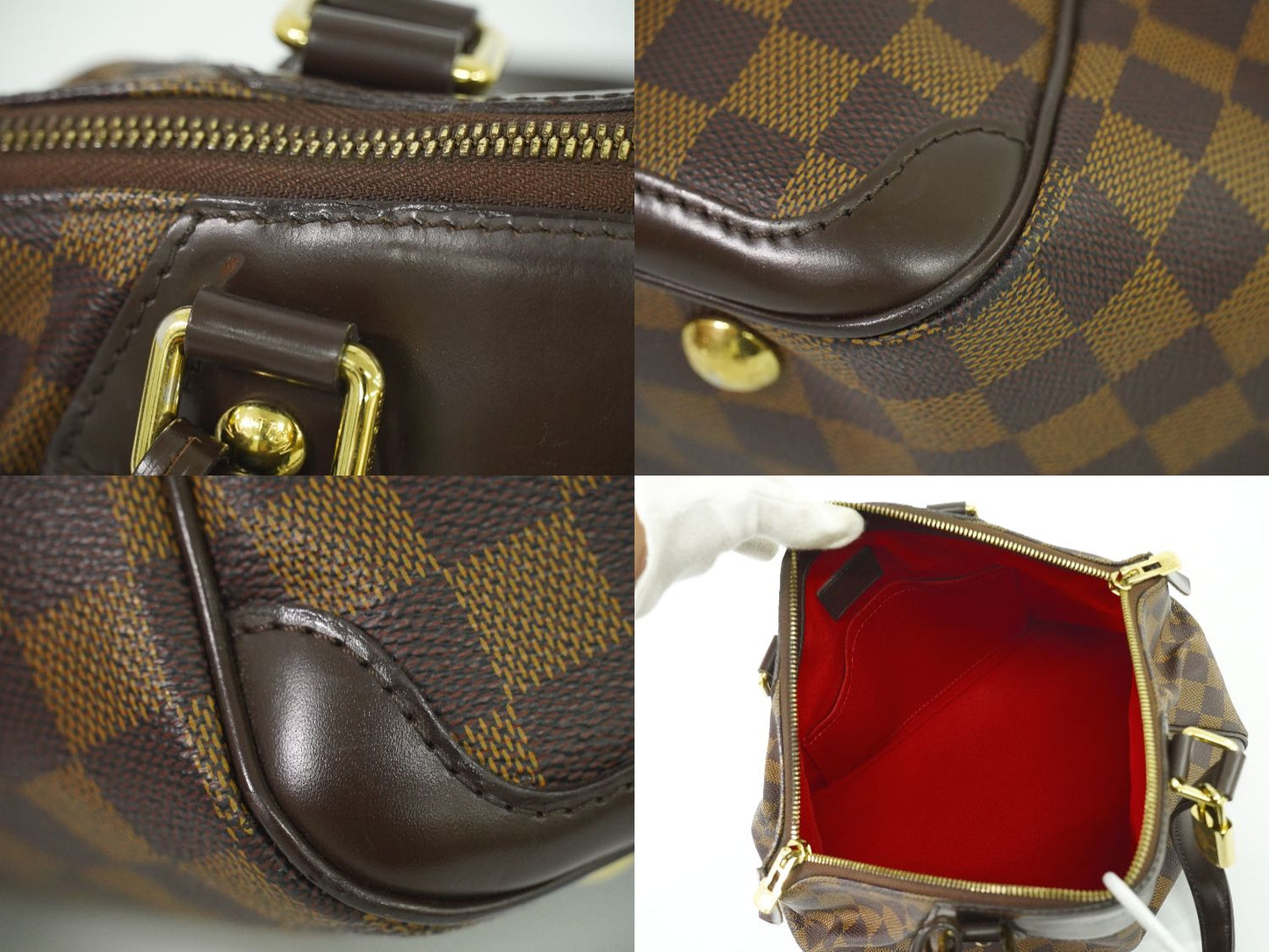 LOUIS VUITTON ヴェローナ PM ダミエ エベヌ トートバッグ N41117