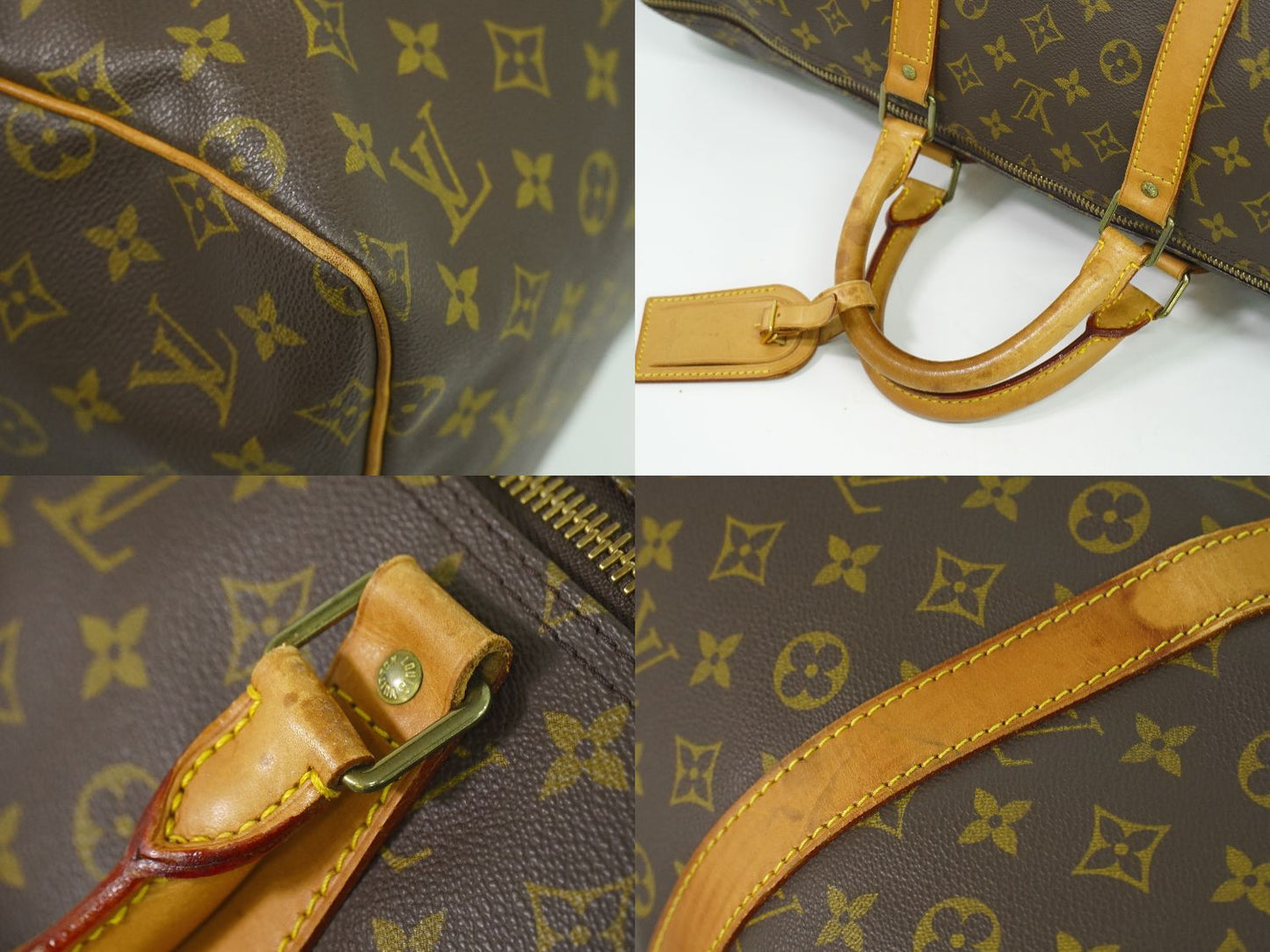 LOUIS VUITTON キーポル 55 モノグラム ボストンバッグ M41424