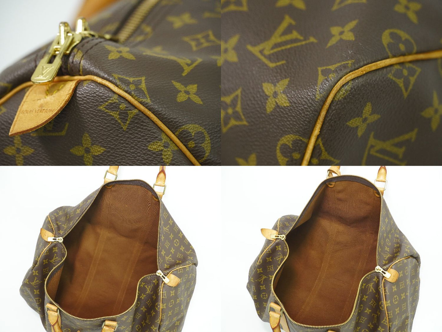 LOUIS VUITTON キーポル 55 モノグラム ボストンバッグ M41424