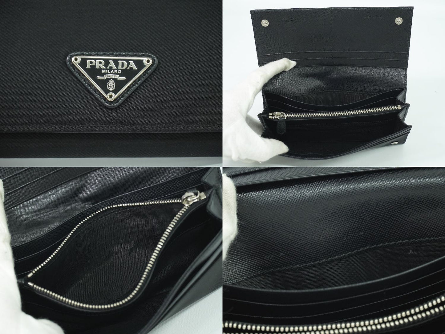 PRADA 長財布 ブラック