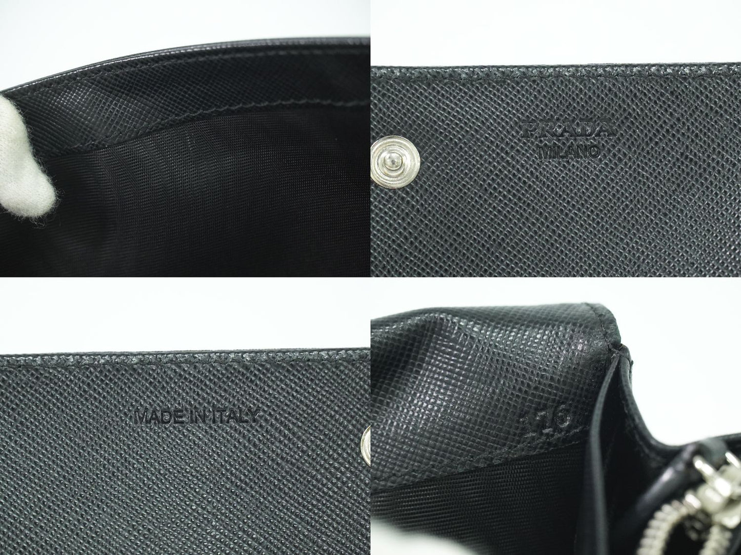 PRADA 長財布 ブラック