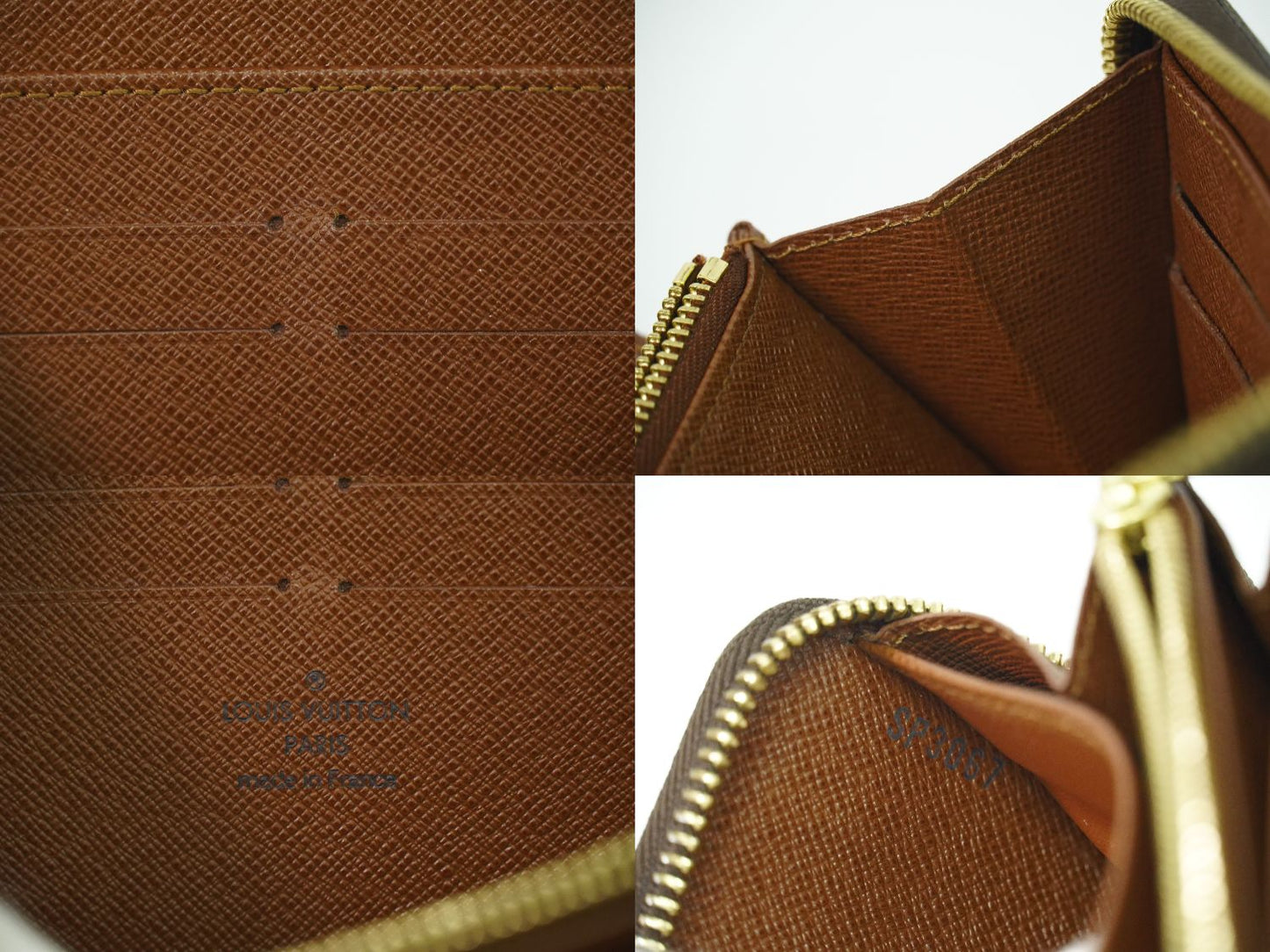 LOUIS VUITTON ジッピーウォレット モノグラム 長財布 M60017