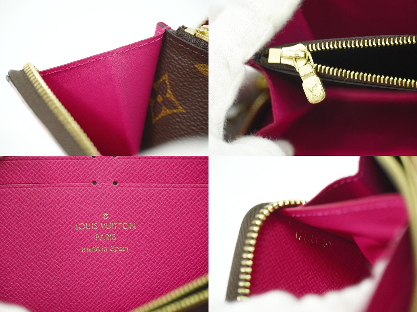 LOUIS VUITTON ポルトフォイユ クレマンス モノグラム 長財布 M42119