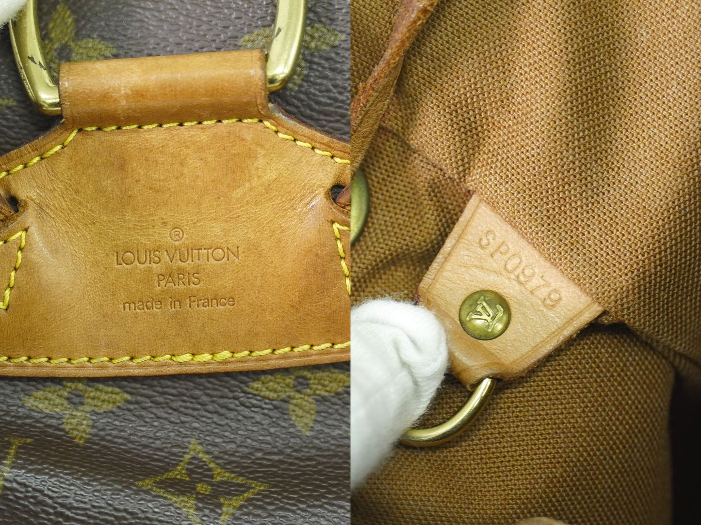 LOUIS VUITTON モンスリ MM リュックサック モノグラム M51136