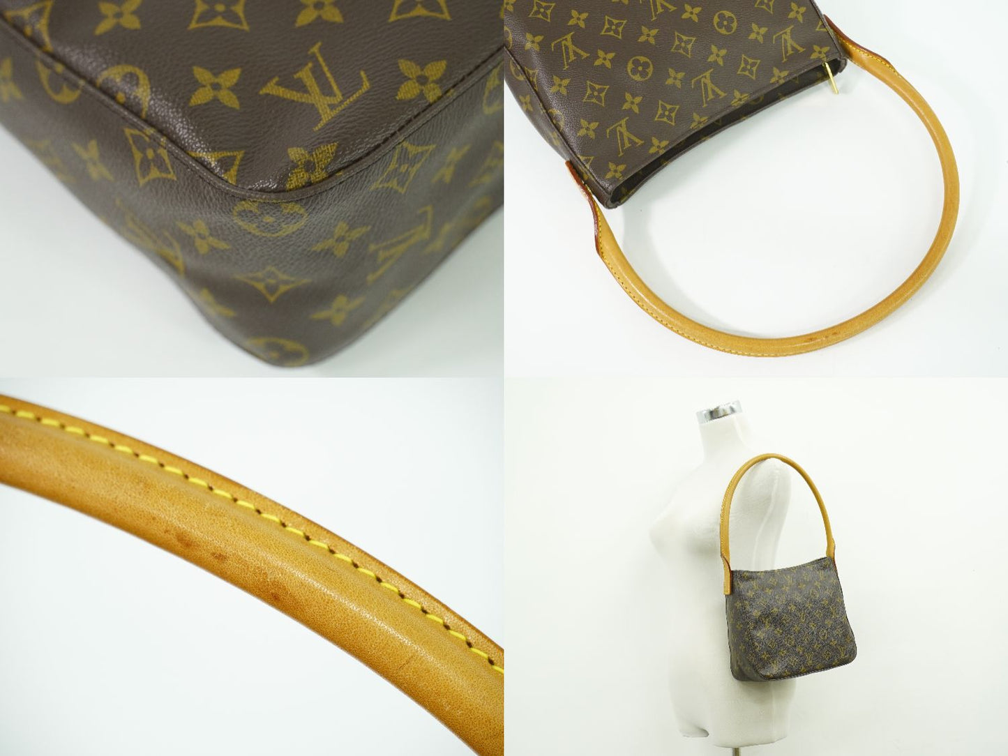 LOUIS VUITTON ルーピング MM モノグラム ショルダーバッグ M51146