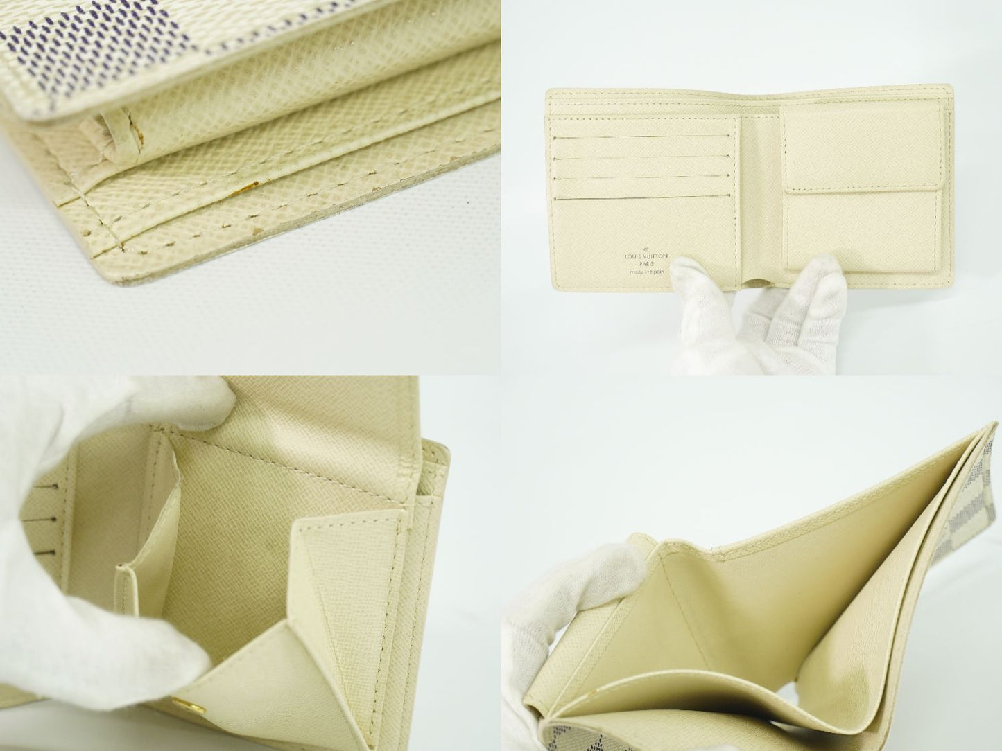 LOUIS VUITTON ポルトフォイユ マルコ ダミエ アズール 折財布 N60018