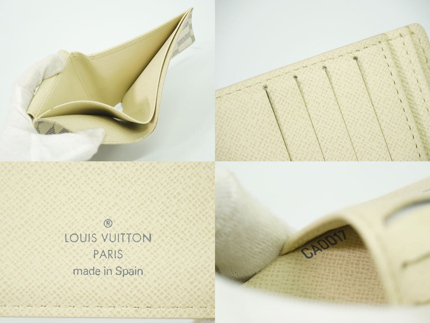 LOUIS VUITTON ポルトフォイユ マルコ ダミエ アズール 折財布 N60018