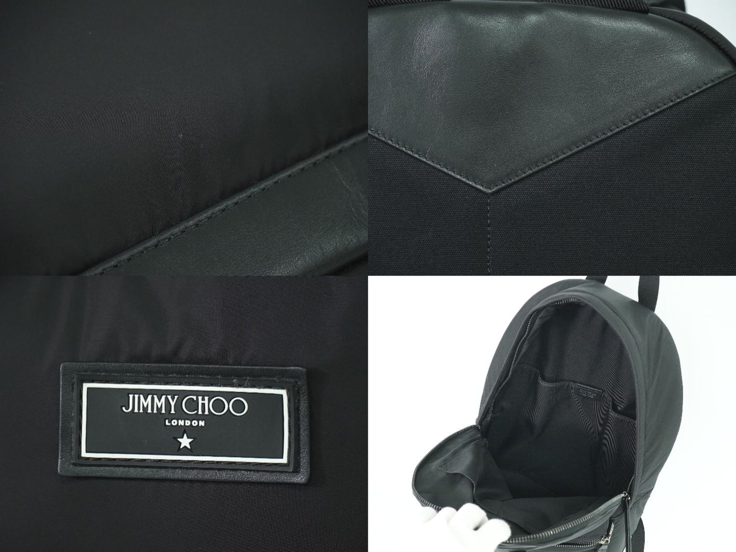 JIMMY CHOO ウィルマー リュックサック ブラック