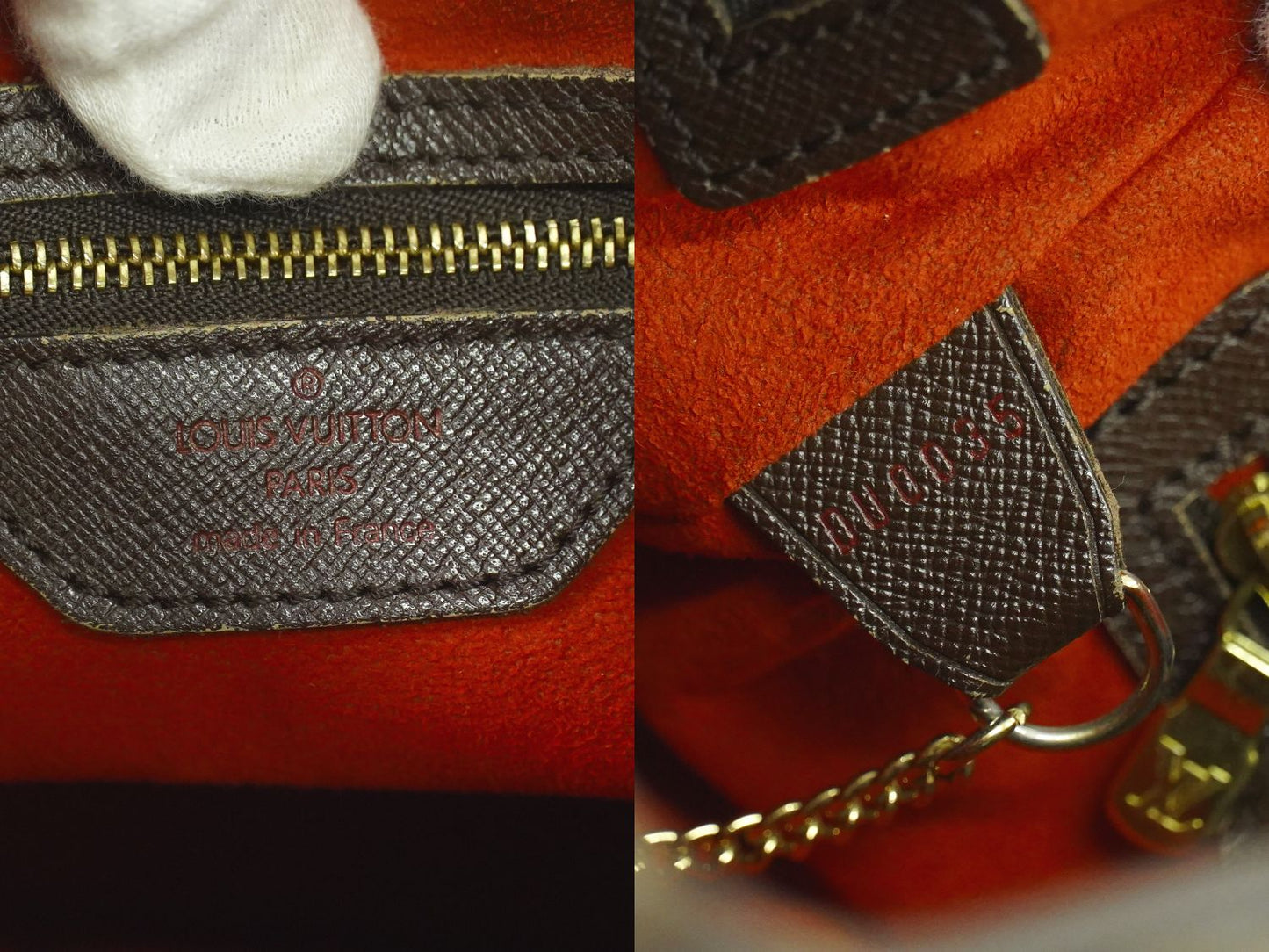 LOUIS VUITTON マレ ダミエ エベヌ ショルダーバッグ N42240