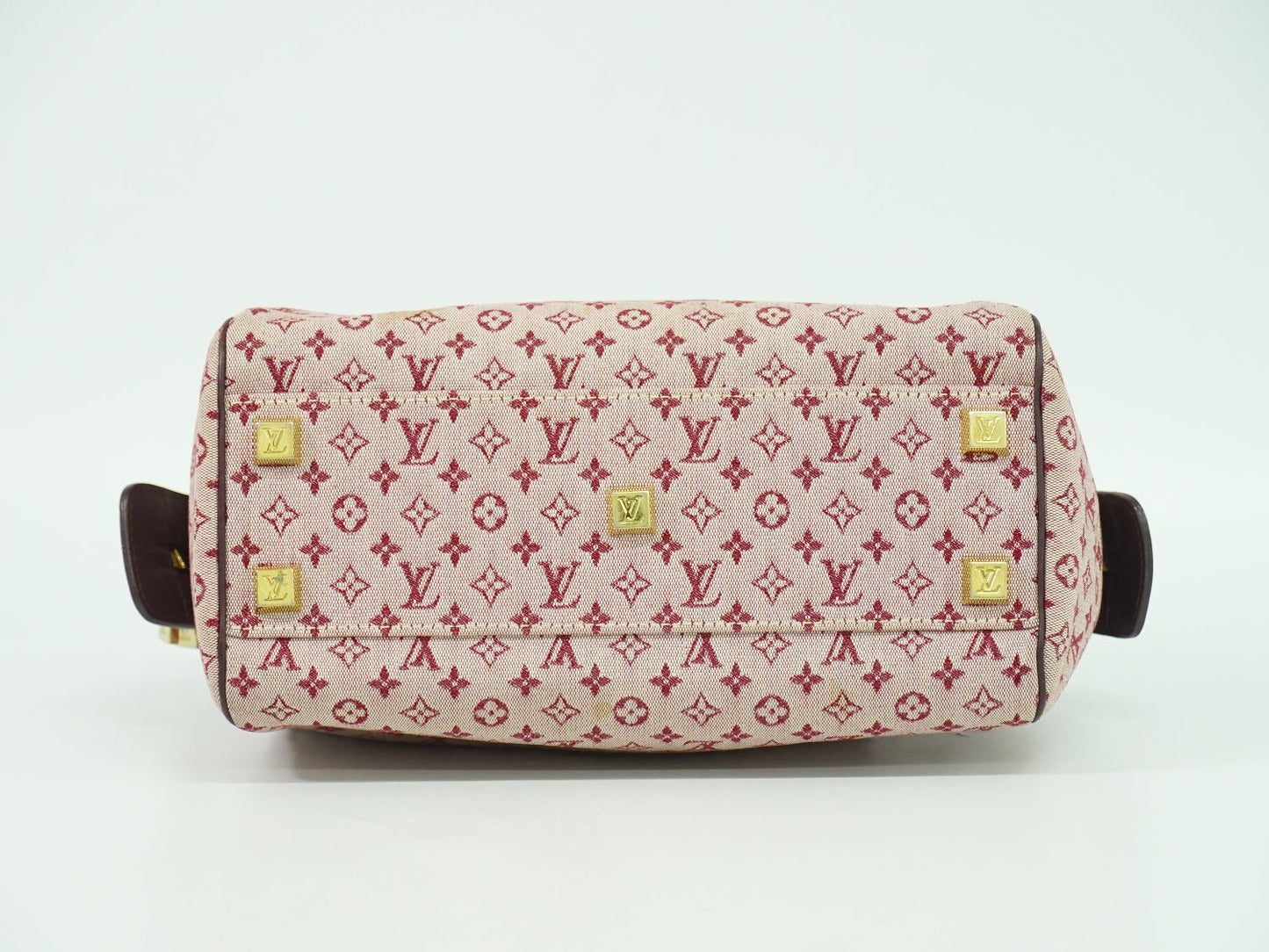 LOUIS VUITTON ジョセフィーヌ PM モノグラム ミニ ハンドバッグ スリーズ レッド M92314