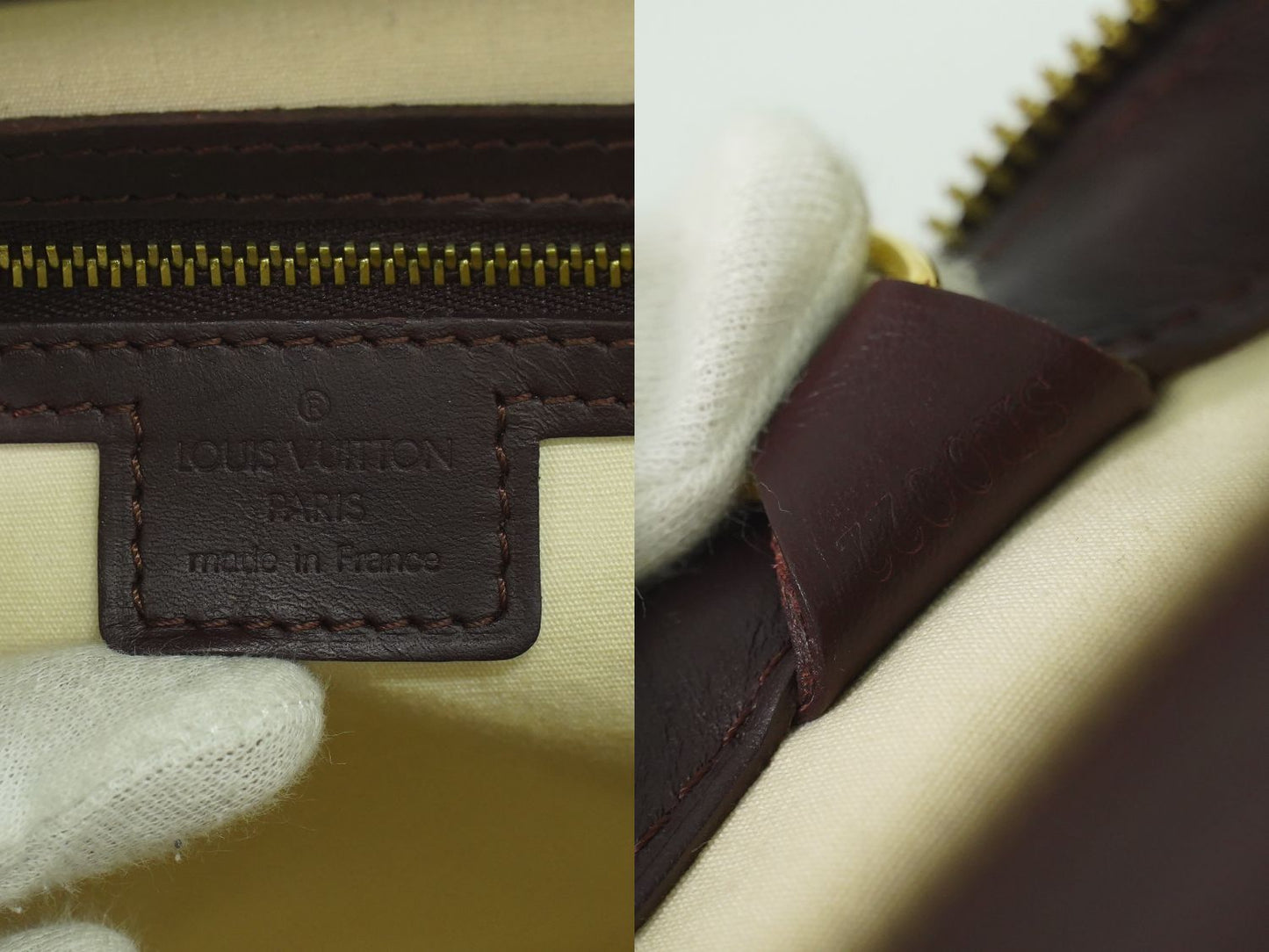 LOUIS VUITTON ジョセフィーヌ PM モノグラム ミニ ハンドバッグ スリーズ レッド M92314