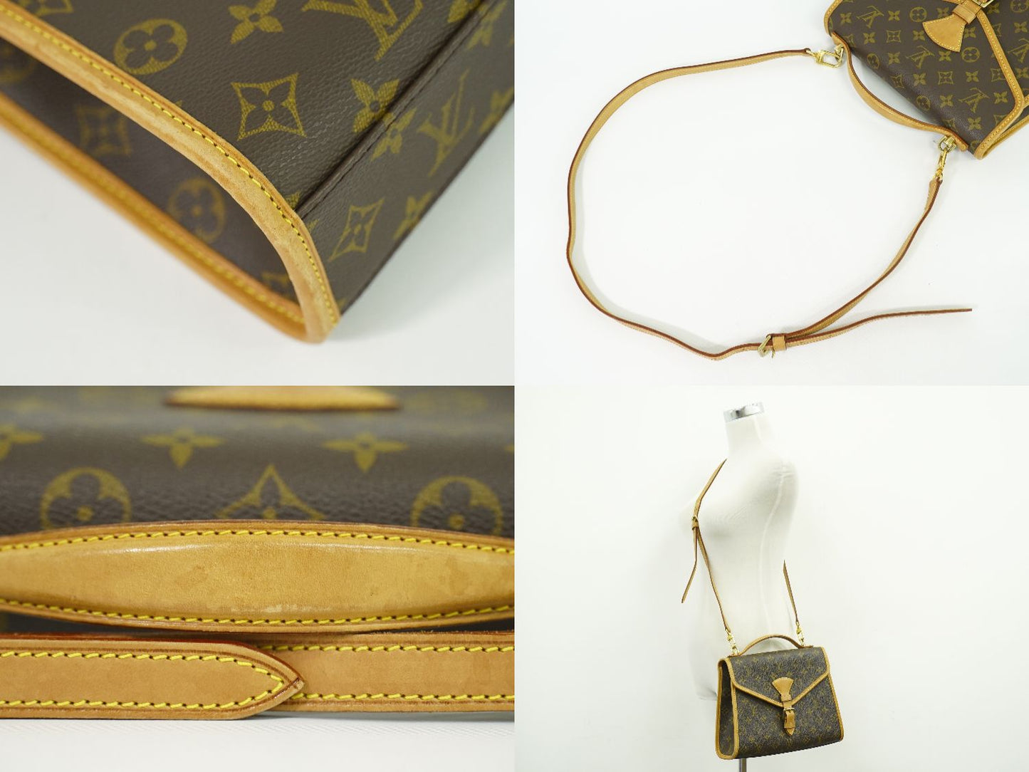 LOUIS VUITTON ベルエア モノグラム 2WAY ショルダーバッグ M51122