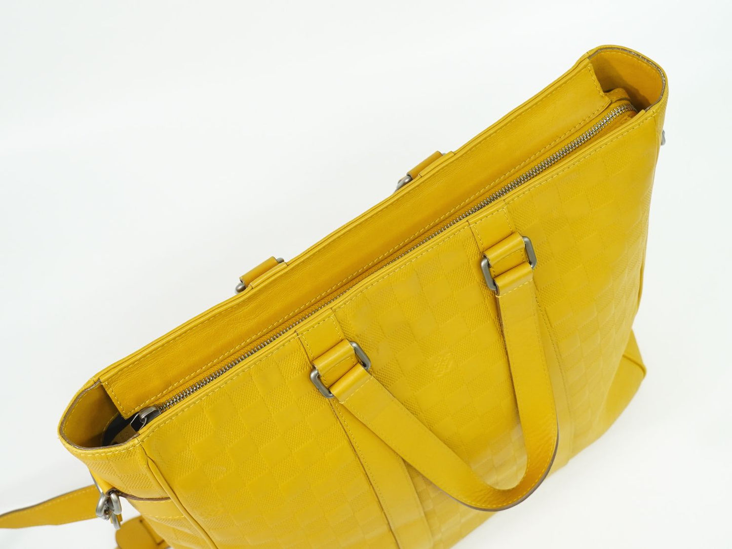 LOUIS VUITTON ネオ タダオ ダミエ アンフィニ 2WAY ビジネスバッグ ソラール イエロー N41228