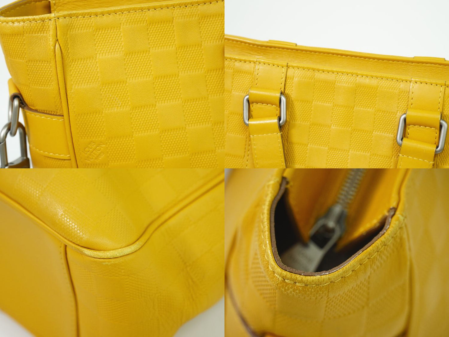 LOUIS VUITTON ネオ タダオ ダミエ アンフィニ 2WAY ビジネスバッグ ソラール イエロー N41228