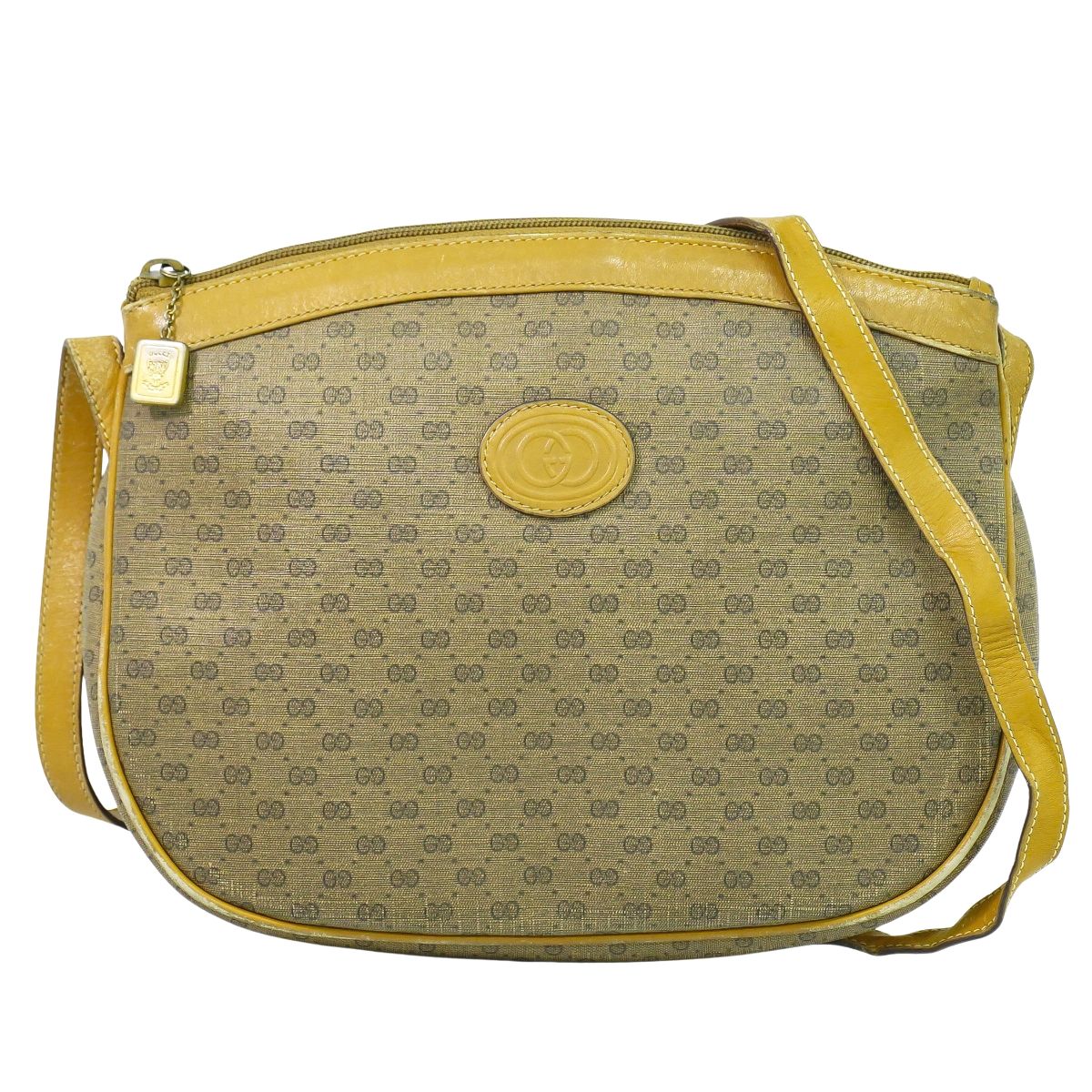 GUCCI オールドグッチ ショルダーバッグ ブラウン