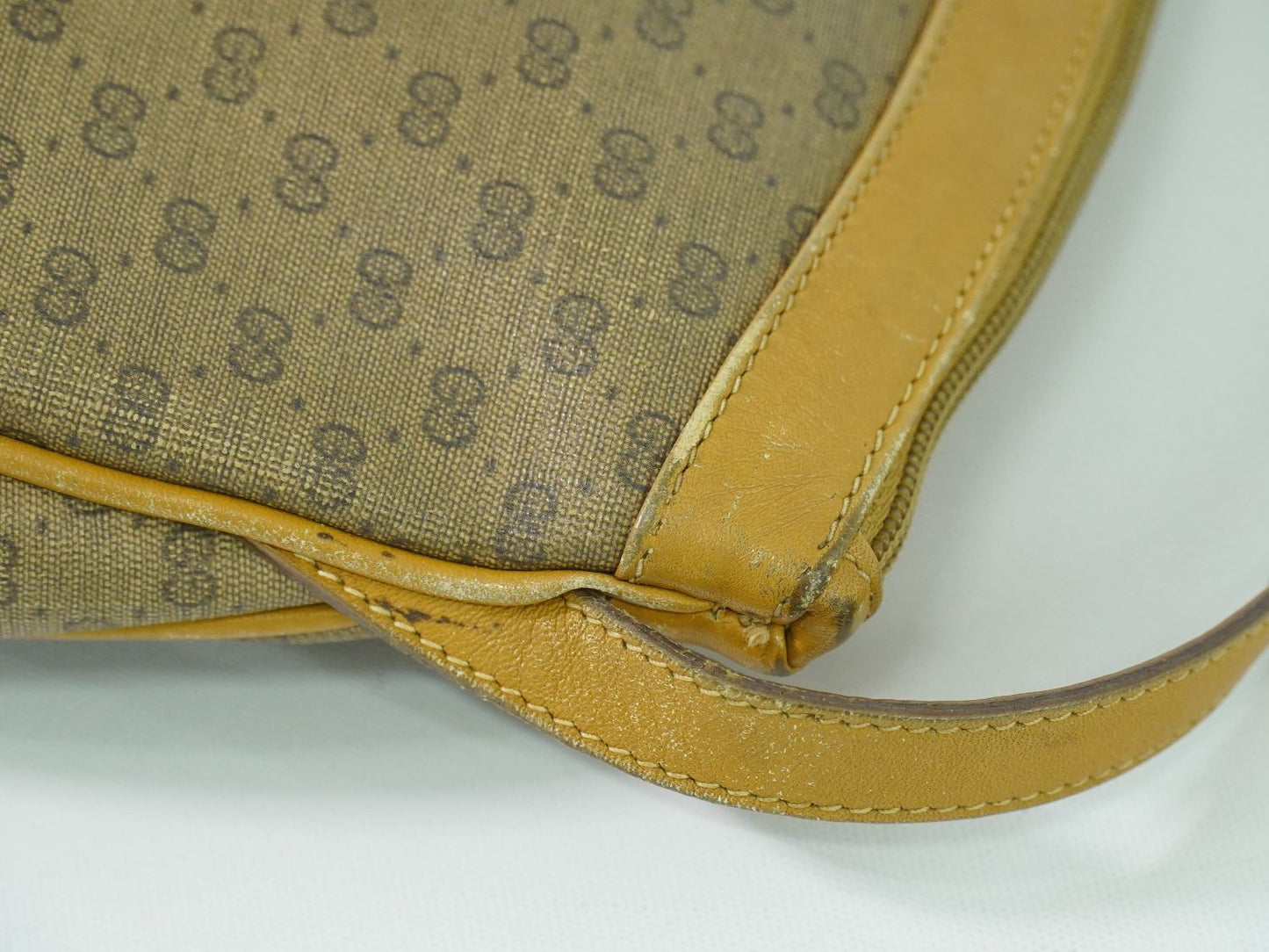 GUCCI オールドグッチ ショルダーバッグ ブラウン