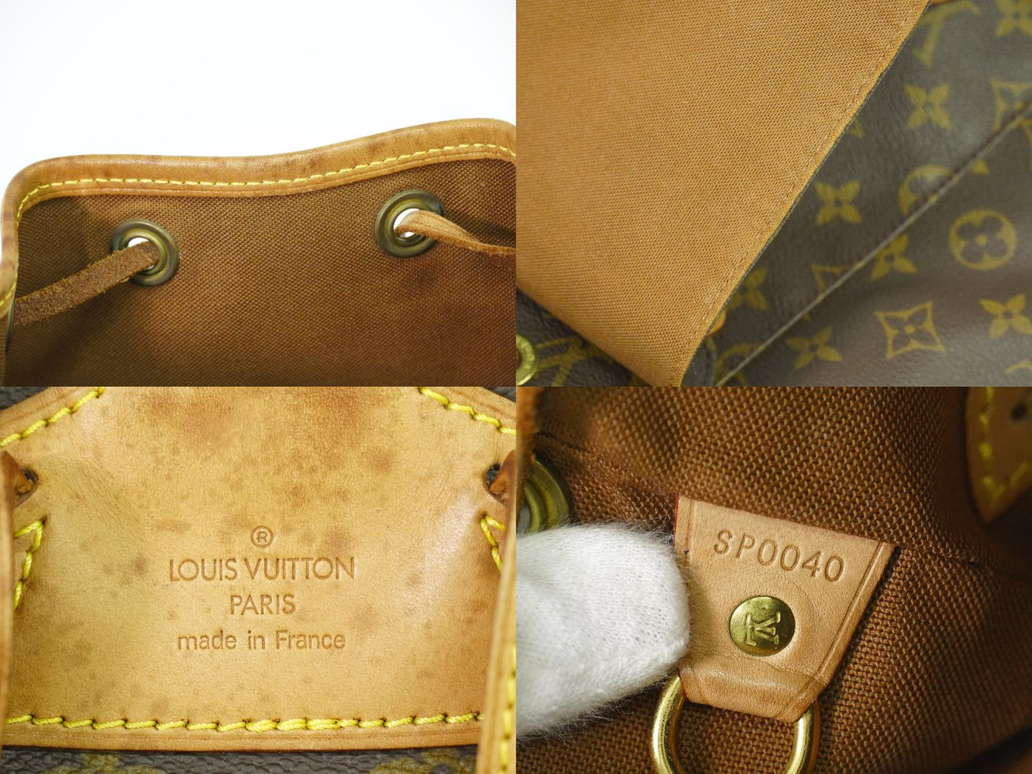 LOUIS VUITTON モンスリ MM リュックサック モノグラム M51136