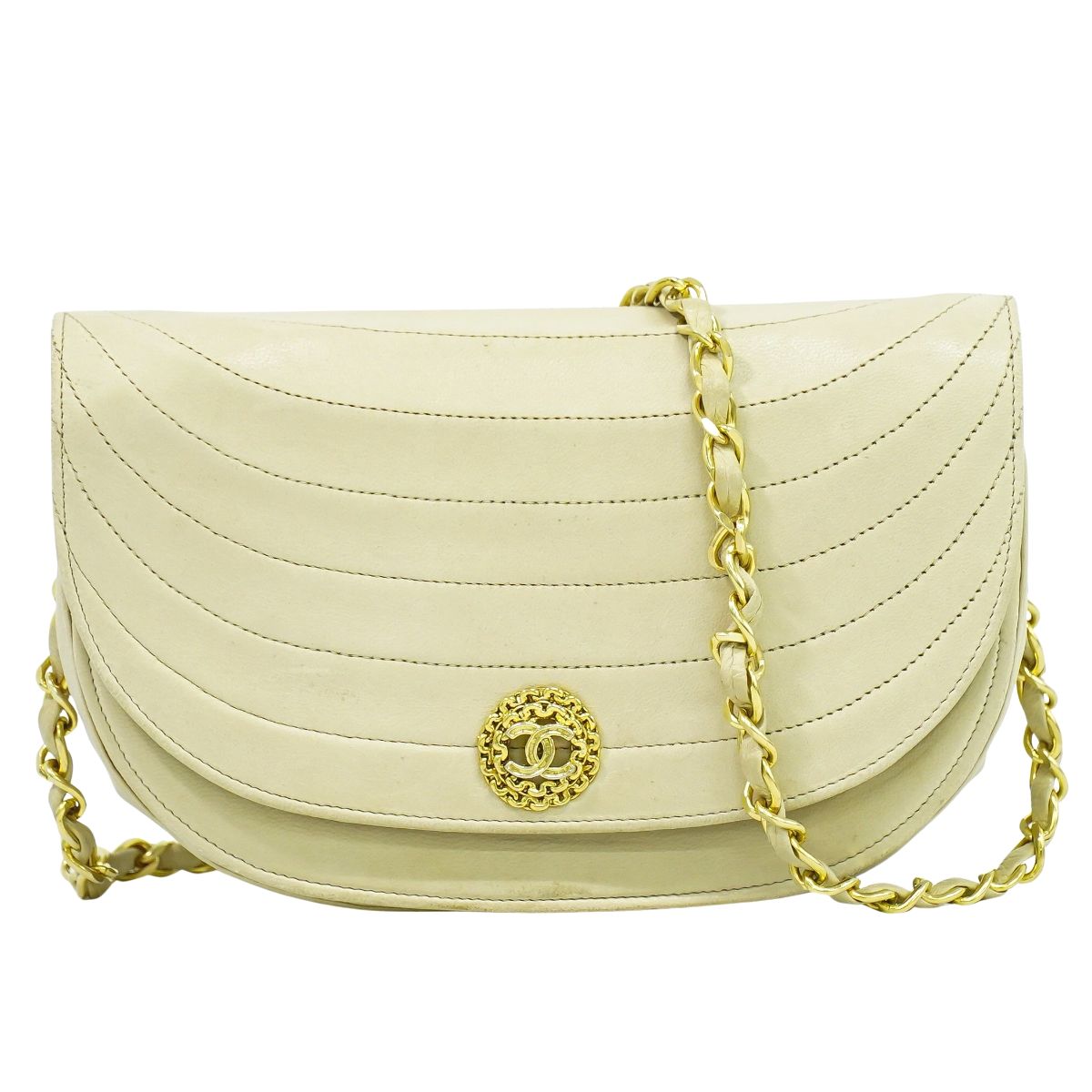 CHANEL ココマーク ショルダーバッグ ベージュ